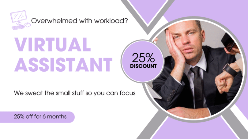 Virtual Assistant UK - Save 25%