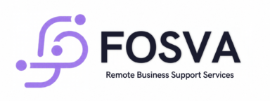 FOSVA logo for remote business support services